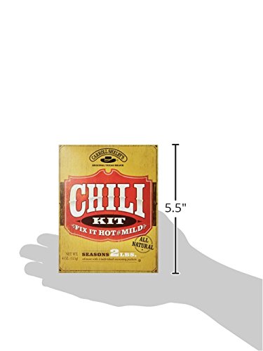 Carroll Shelby's 4 Original Texas Chili Kit Boxes - Ounces