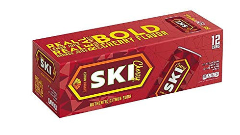 Giekis Cherry Ski Citrus Soda - 12 oz (12 Cans)