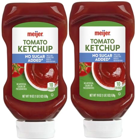 Generic Pack Of 2 No Sugar Added Ketchup, 19 Oz