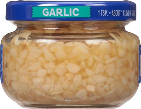 4.5 oz Spice World Chopped Garlic No Preservatives
