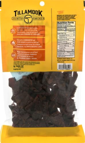 Country Jerky,Teriyaki,10 Ounce,(Pack 2) Tillamook Smoker Real Hardwood Smoked Beef