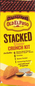 6-count, 13.25 oz. (Pack 2) Old El Paso Stacked Queso Crunch Taco Kit