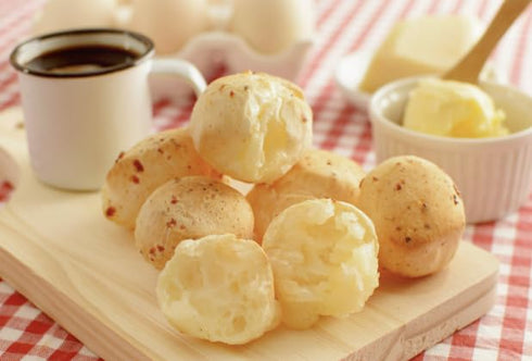 Fortune Brazil 35.27 oz Forno de Minas Brazilian Cheese Bread | Pao de Queijo Tradicional | Bundle by