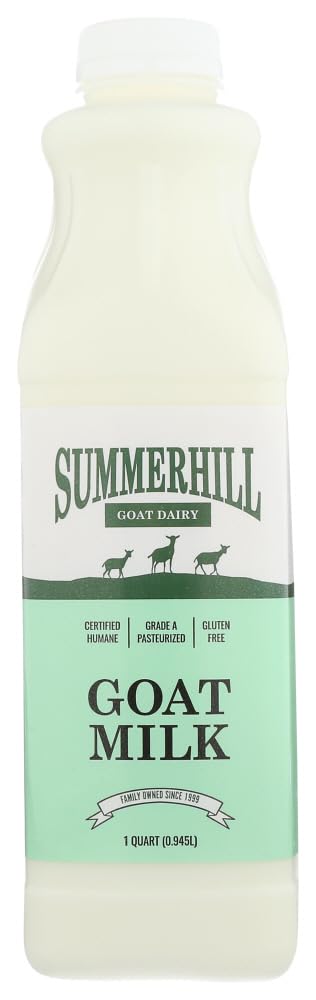 Summerhill Dairy, Goat Milk Pasteurized, 32 Fl Oz