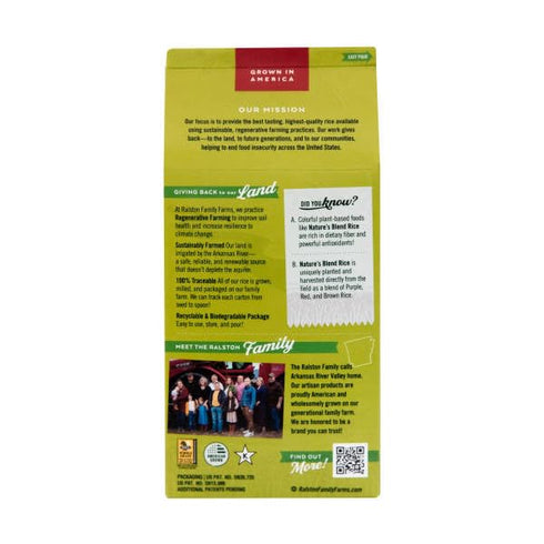 24 Ralston Family Farms, Nature's Blend Rice, Ounce