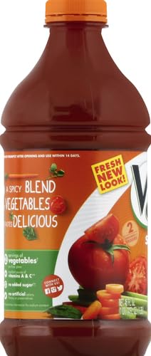 V8 100% 46 oz Spicy Hot Vegetable Juice, fl Bottle