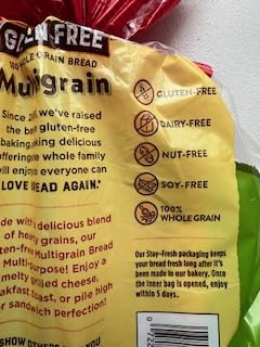 Generic 100% 2 Canyon Bakehouse Gluten Free Bread Multigrain ~ Whole Grain Bread ~ Dairy, Soy and Nut Free ~ Loaves