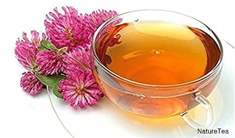 Red Clover Leaf & Flowers, Dried Trifolium pratense by Nature Tea, 4 oz