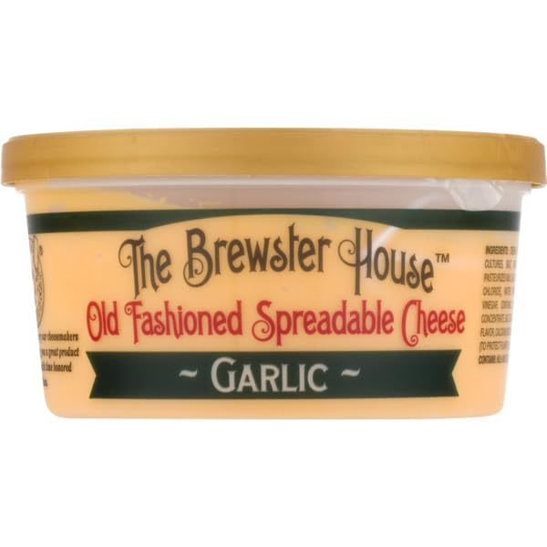 Brewster House - Garlic Cheese Spread - 10 oz.