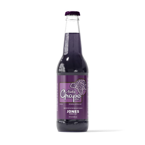 Jones Soda Co. Nuka Cola Grape | Cane Sugar Soda | Craft