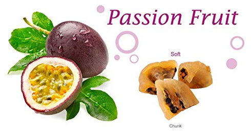 3.5 oz (100gr) 6 Amphora Conventional Soft Dried Passion Fruit per pouch (Case of pouches)