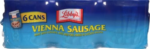 4.6 oz. (Pack 24) Libby's Vienna Sausages