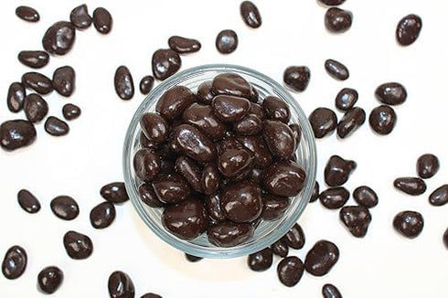 (1 Dark Chocolate Covered Cranberries - Gourmet, Antioxidant Rich Bulk Chocolate Covered Fruit Candy Bites, by Queen