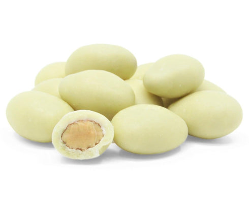 Gourmet White Chocolate Covered Almonds by Its Delish, 1 lb (16 Oz)