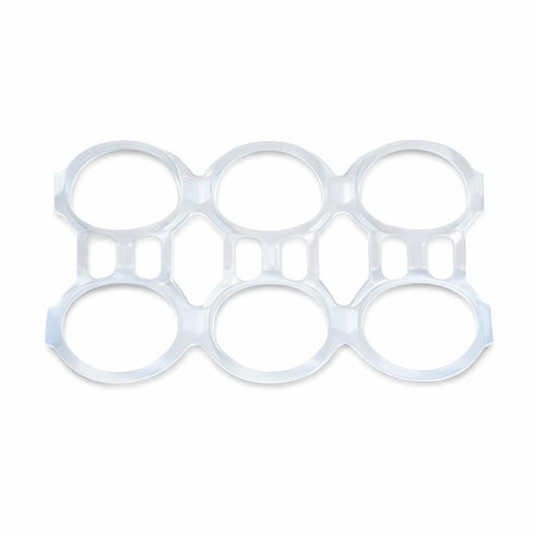 F.e.s.s. Universal Fit 6-Pack Rings for 12oz Beer and Soda Cans by (500)