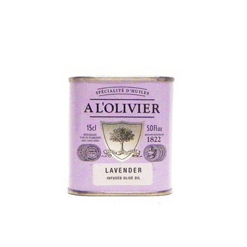 A L'Olivier Lavender Infused Olive Oil Tin, 150ml (5oz) by A L'Olivier