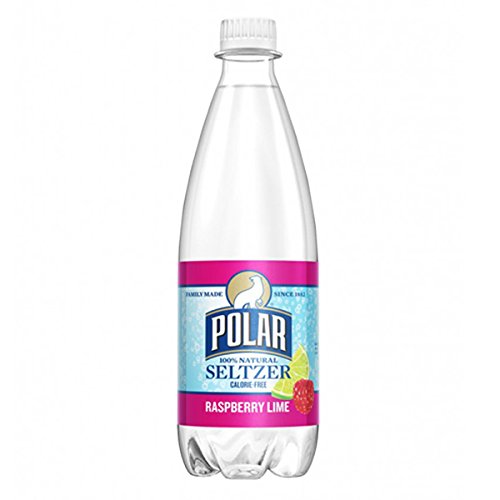 Polar Seltzer Polar Raspberry Lime Seltzer 20 oz Plastic Bottles - Pack of 24