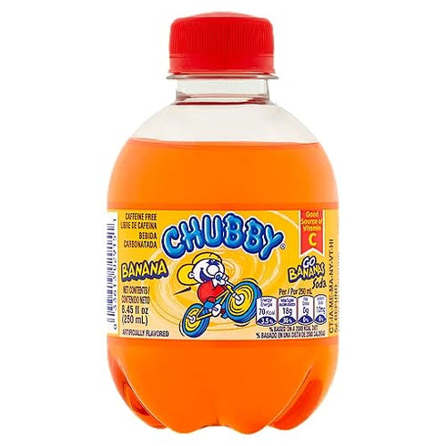 CHUBBY 6 pack Soda Go Bananas