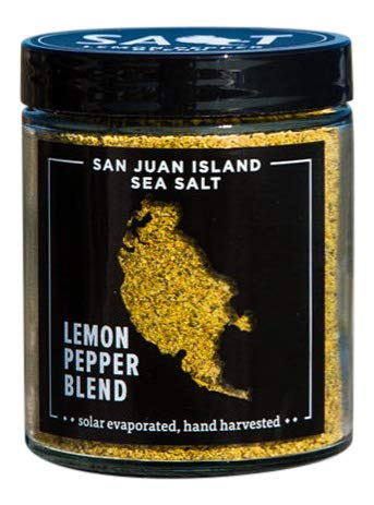 San Juan Island Sea Salt Lemon Pepper Blend by