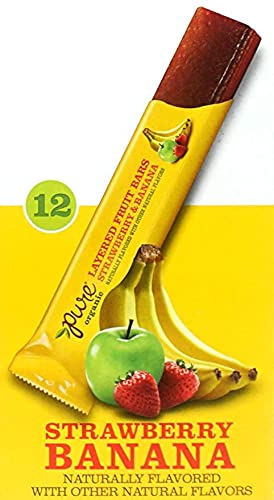 BUTO 2 Pack, 28 3 Gourmet Kitchn Pure Organic Layered Fruit Bars Variety | Bars Each | Different Flavors: Raspberry