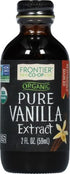 Frontier Co-op Organic Vanilla Extract, 2 Ounce Glass Bottle, Buttery Smooth Flavor