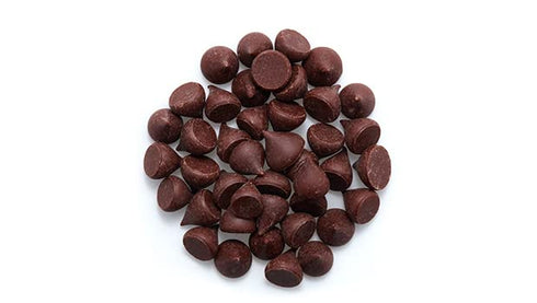 55% 1000 1 lb, Pack 1 Yupik Organic Pure Dark Chocolate Mocha Chips - Ct, Made With Roasted Ground Coffee, Vegan