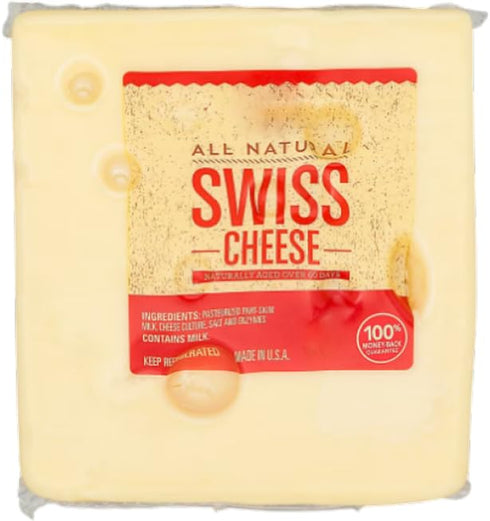 1 lbs. 5%) Salutem Vita - Swiss Cheese, (actual weight may vary within
