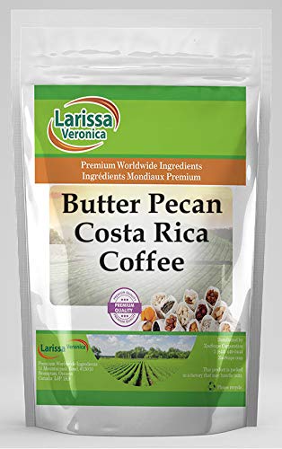 Larissa Veronica Butter Pecan Costa Rica Coffee (Gourmet, Naturally Flavored, Whole Coffee Beans) (8