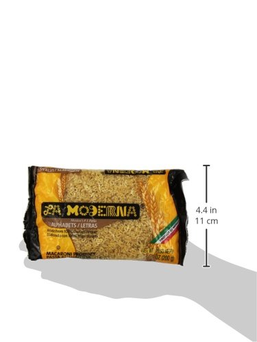 La Moderna 7.05 oz (Pack 3) Alphabets Pasta Alfabeto Pasta