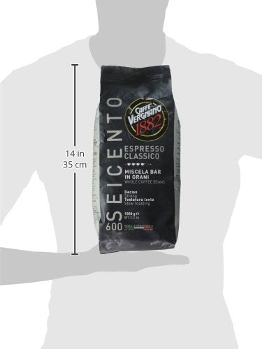 600 2.2 Caffe Vergnano Espresso Classico Whole Beans, Pound