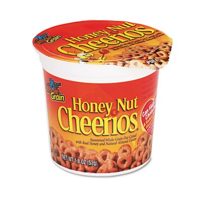 General Mills Honey Nut Cheerios 1.8oz Cup, 6/Pack