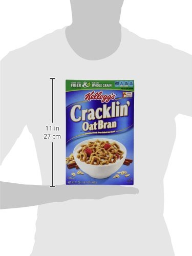 Kellogg's 17oz (Pack 4) , Cracklin' Oat Bran, Box