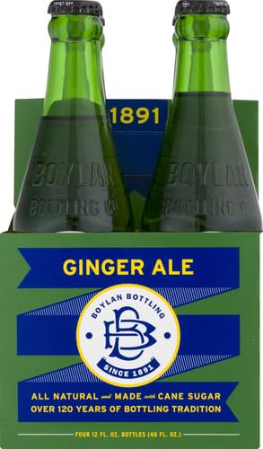 4-pk, 12 oz Boylan Bottling Co, Ginger Ale, fl