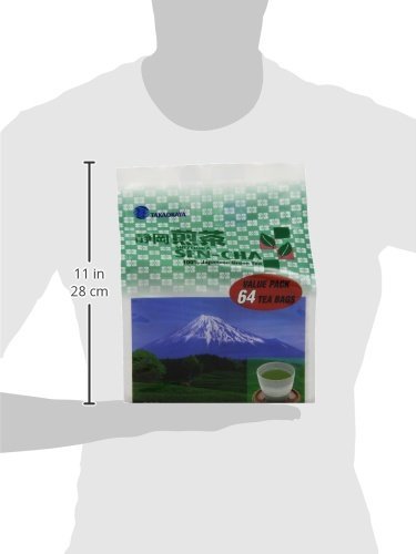 Takaokaya 64 Count Tea T Green Sencha, TeaBags, Unit