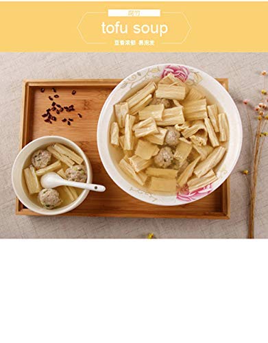 ONTRUE 9.88 Oz (pack 2) Tofu Sheets Dried Beancurd Sticks Asian Tofu Yuba Precut Tofu Good Source Of Protein Non-GMO