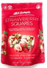 180 Snacks, Strawberry Squares, with Almonds, Cashews, Pumpkin Seeds, Dried Strawberries and