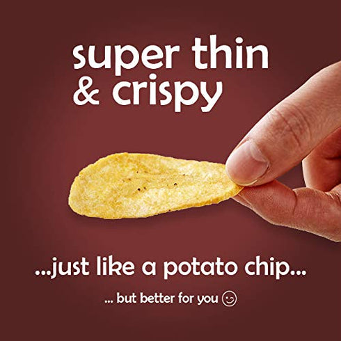 100% 6 Packs Banana Chips - Dried Bananas Gluten Free Chips (Hickory BBQ) Dehydrated Fruits Healthy Chip Snacks