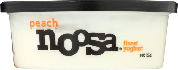 Noosa Yoghurt Noosa Gluten Free Peach Yoghurt 8 OZ (Pack of 12)