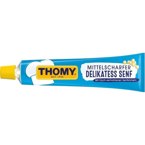 Thomy Set 2 200 ml German Mustard - Deli & Extra Hot - x - - Germany