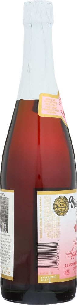 100% 25.4 Oz (2Pack) Martinelli's Gold Medal Sparkling Juice, Apple Cranberry, Fl