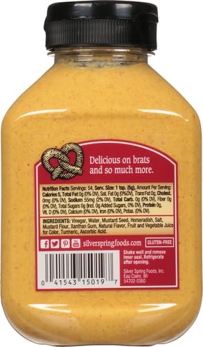 Silver Spring 9.5oz s Mustard, Beer & Brat