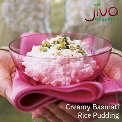 4 LB Organic Basmati Rice Bag - Pure, Extra Long, Premium Quality from India - By Jiva Organics
