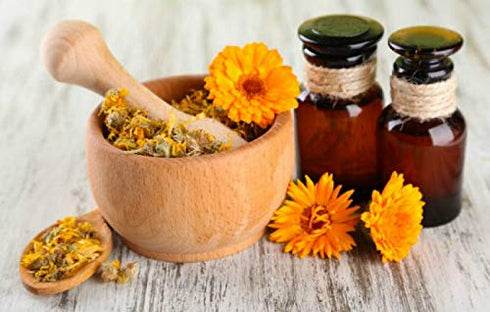 Calendula Flowers Whole, 4oz Resealable Bag, 100% Raw from Egypt, Herbal Tea