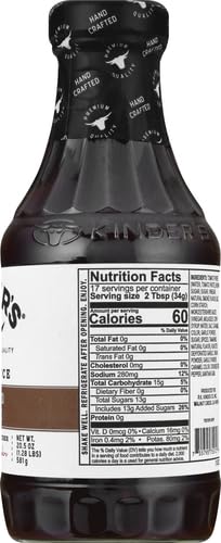 Kinder Barbecue Rusted Garlic Sauce, 20.5 oz
