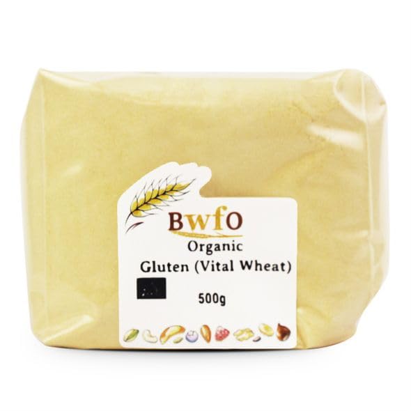 Buy Whole Foods Organic Gluten (Vital Wheat) (500g)