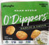 7.4oz (Pack 2) O'Doughs Gluten Free and Vegan Naan Style O'Dippers Flatbreads, GARLIC AND CHIVE