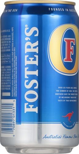 Foster's 25.4 Oz. 5% Beer, Fl. Fl Can, Abv