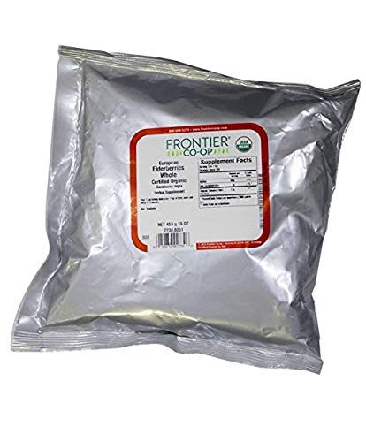 Frontier, Heavenly Organics 1 lb 100% (12oz) Frontier Elderberries Whole Organic and Heavenly Organics Organic Raw Neem