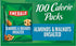 7 (1-Pack), 100-Calorie Packs Emerald Nuts Unsalted Almonds and Walnuts Ct Individual of Nut Blend, Kosher Certified