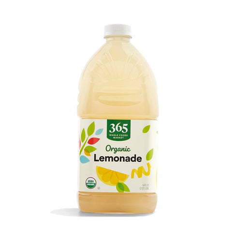 365 64 Oz by Whole Foods Market, Organic Lemonade, Fl